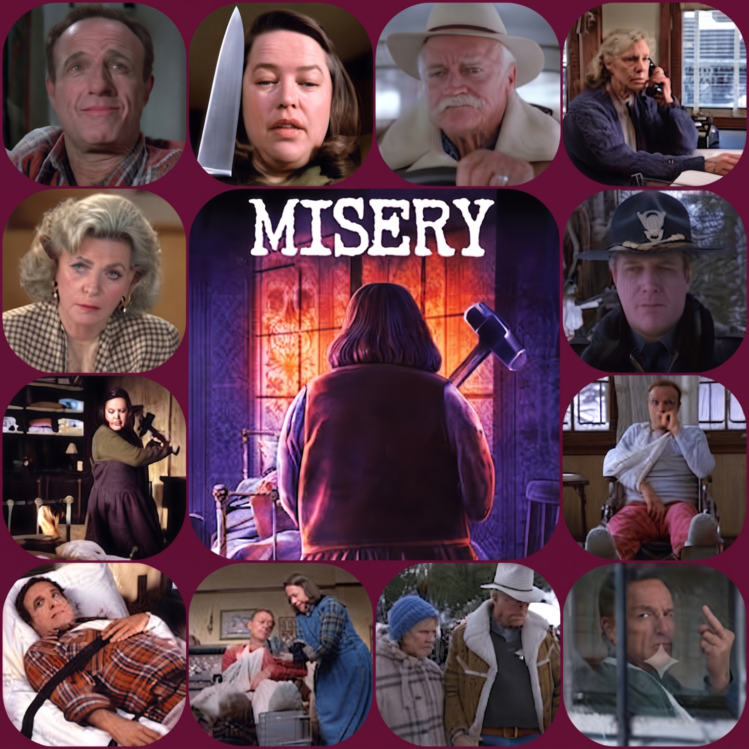 Film Misery Actors: Cast List, Character Guide & Trivia (1990) Film Misery Actors