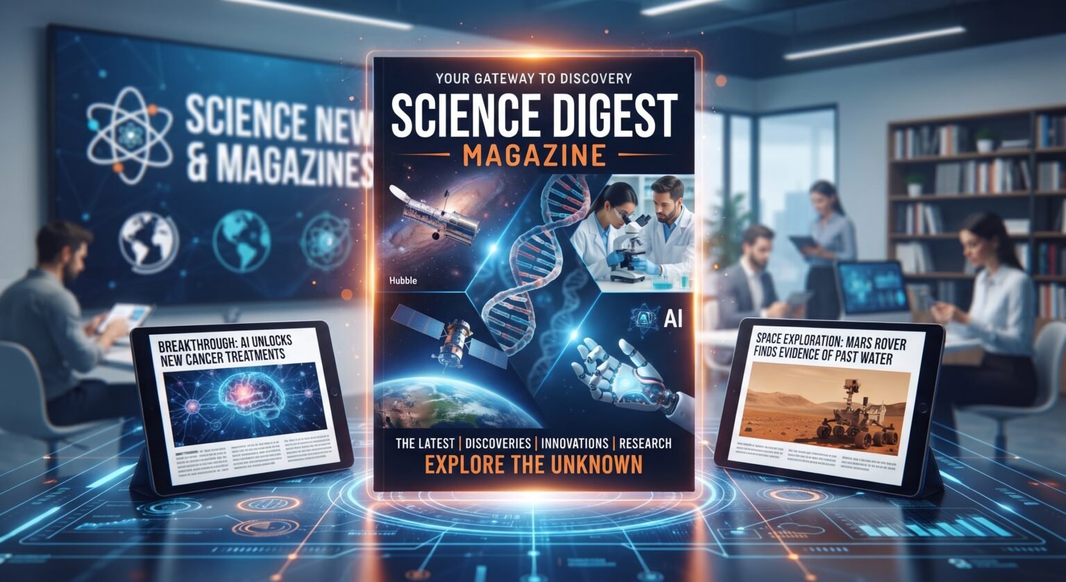 Science News & Magazines: Your Guide to Discovering the Latest Scientific Discoveries Science News & Magazines