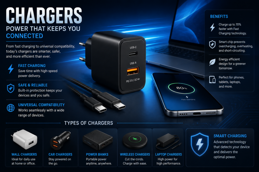 Charger: How to Choose the Right One for Your Devices Chargers