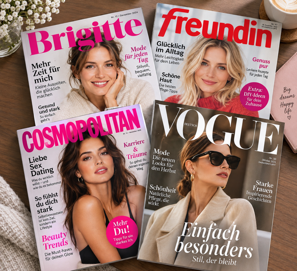 Zeitschriften für Frauen: A Guide to Women’s Magazines, Topics, and Trends zeitschriften für frauen