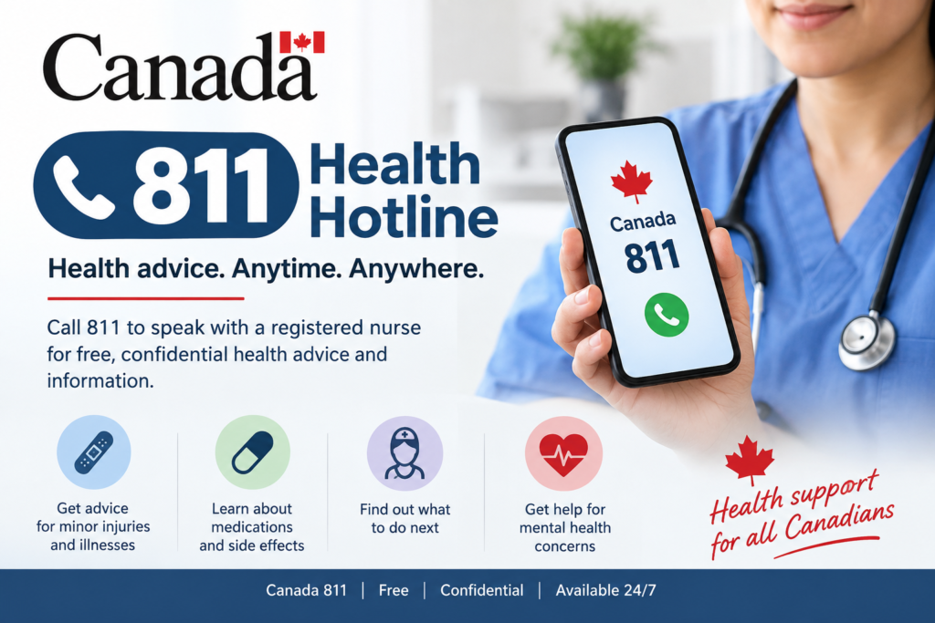 canada 811 health hotline