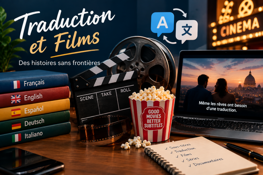 Traduction et Films : Comprendre, Traduire et Profiter du Cinéma International traduction et films