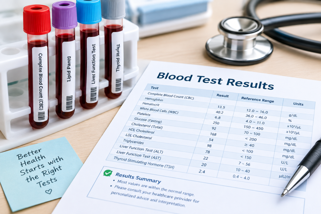 Blood Tests and Results: What They Mean and How to Understand Them blood tests and results